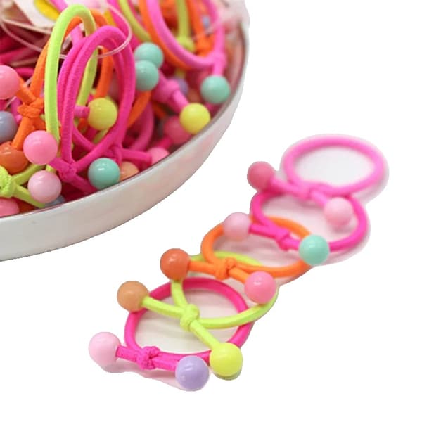 Elastiska Hårband, Mode Stil, Enfärgad Mönster,Färger, 10PCS