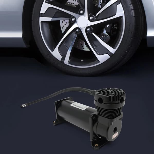 Luftkompressor, 12V, Max 200 PSI, 1.75 CFM, Aluminium, IP53 Vandtæt