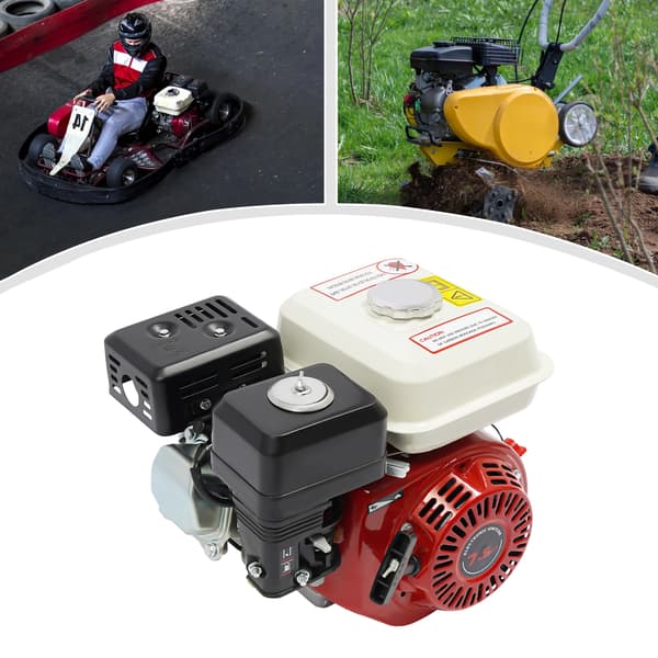 Benzinmotor, 7,5 HK, Luftkølet,212cc
