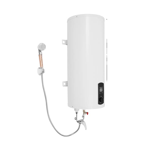 Varmvattenberedare, 60L kapacitet, vertikal monteringsdesign,VIT