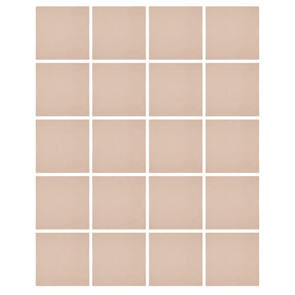 Matto, Itsekiinnittyvä, 20 Kappaletta,Beige-kamel