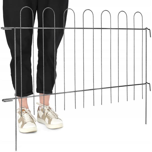 Havehegn, Metal Konstruktions, Æstetisk Design,sort