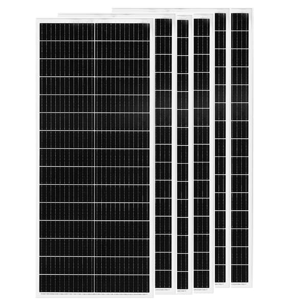 Solpanel, Hög Effektivitet, Mångsidiga Tillämpningar,6Pcs100W (600W)