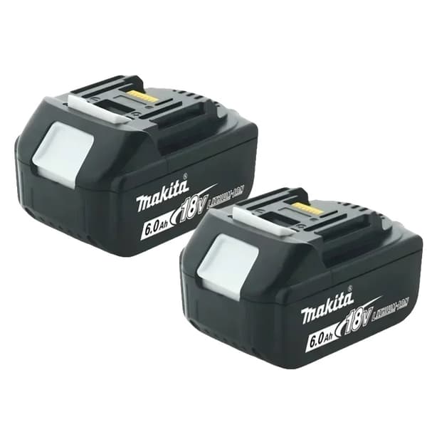 Litiumjonbatteri, 6000mAh kapacitet, avancerade skyddsfunktioner, 2PCS 6.0Ah