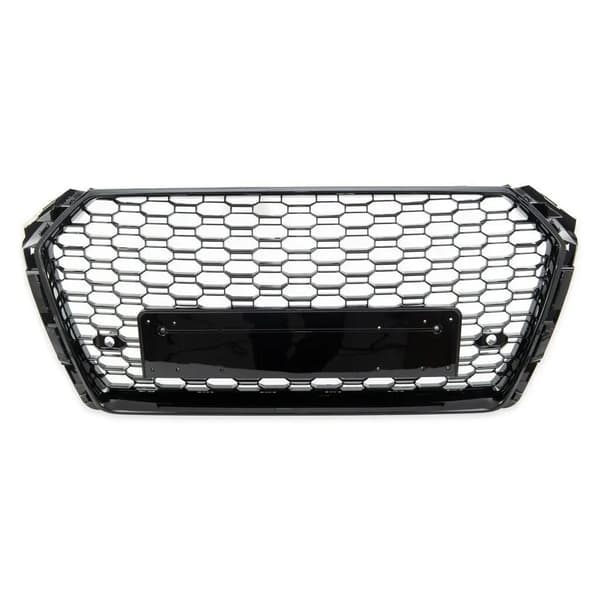 Racing Grill, Bikakestruktur, Förbättrad Luftflöde,svart