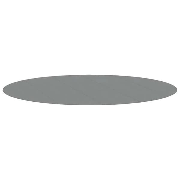 Geotextil Tæppe, Ø550cm, Holdbart Polyester Materiale,Gris