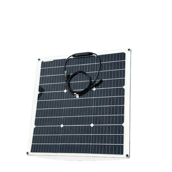 Solpanel, Flexibel Design, Hög Effektivitet,1PCS   60W