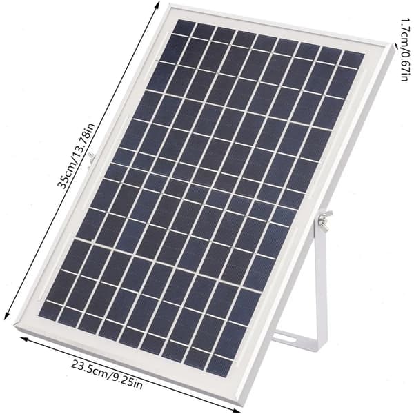 Solvandpumpe Springvand, Høj Flow Rate, Vandtæt Design,Sort