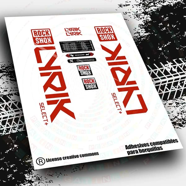 Decals, Tilpasseligt Design, Højkvalitets Vinyl,Rød 032