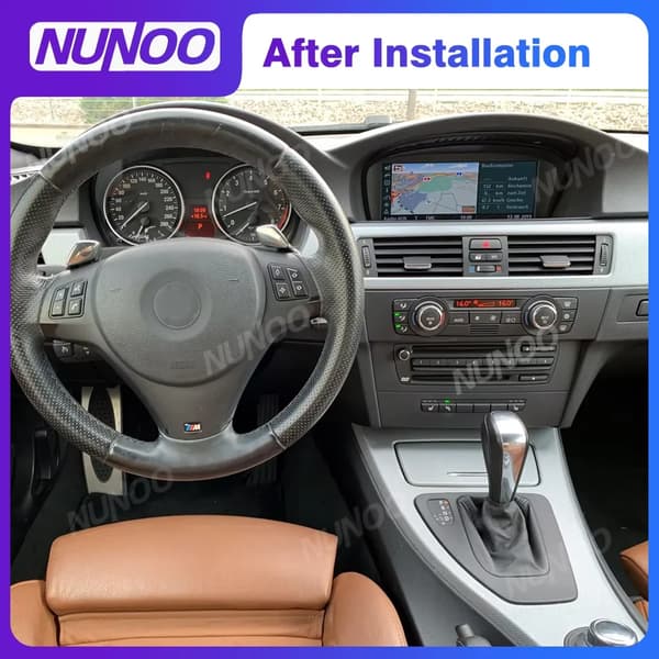 Bil Multimedia System, Användarvänligt Gränssnitt, Navigationssystem, kompatibel med BMW 3 5 Series E90 E91 E93 E60 E61 E63 E64 2005-2012,4G32 CIC