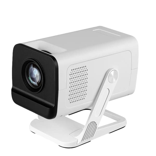 Projektor, 4K Understøttelse, WiFi 6 Kompatibel,EU-stik, hvid