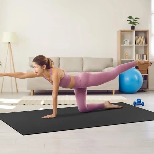 Yogamatta, halkfri, bärbar med bärväska, Typ1