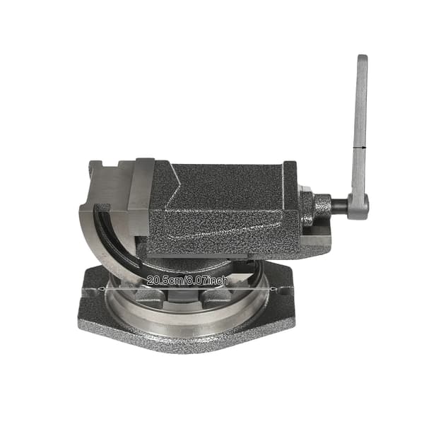 Bänkpress, 360° rotation, flexibel vinkeljustering,Silver