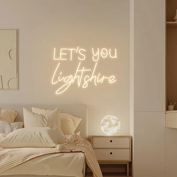 Neon-kyltti, LED-säädettävä, USB-virtalähteellä,42x31cm