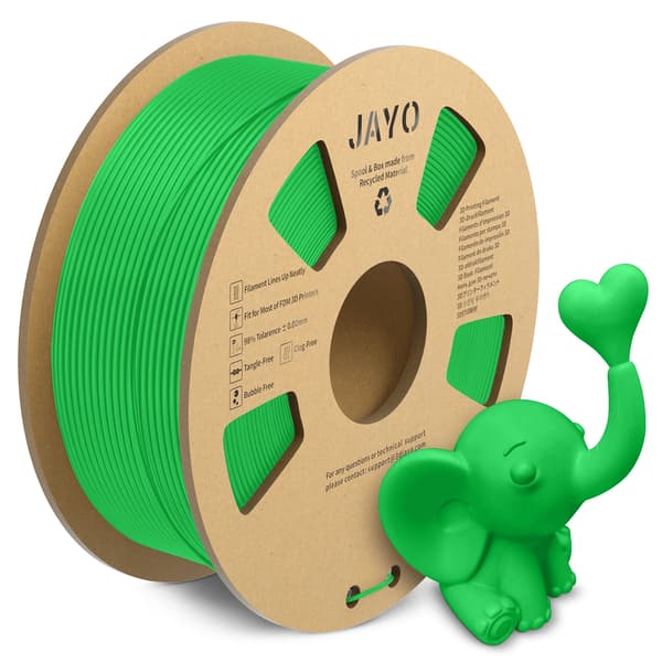 3D-printfilament, PLA-materiale, glat mat finish,PLA MATTE Grøn