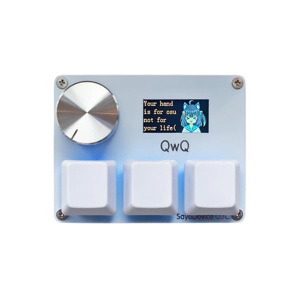 Switchar Tangentbord, USB Typ-C, Anpassningsbar RGB Belysning,VIT, Gateron Jade Pro