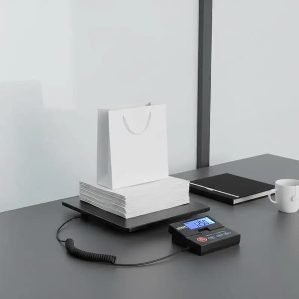 Plattformsskala, Hög Precision, Tara- och Hållfunktioner, Röd