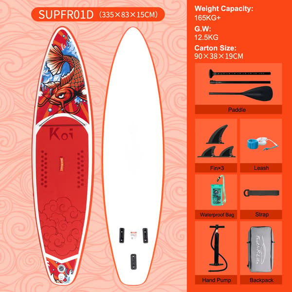 Stand Up Paddle Board, Komplet Tilbehørssæt, Holdbar Konstruktion,FR01D