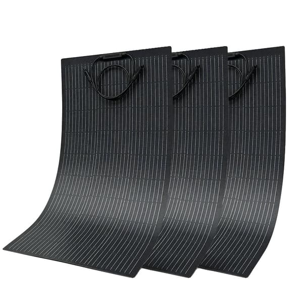 Solpanel, Flexibel Design, Hög Effektivitet,Flexibel 3PCS-100W