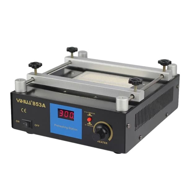 Lodde Station, Forvarmningsfunktion, Justerbart Temperaturinterval,220V, sort
