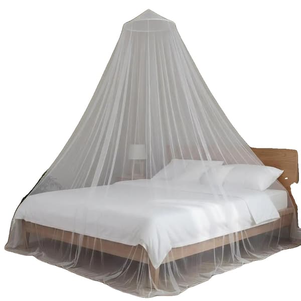 Myggnät, Polyester Material, 180 cm Bredd, A-ram Design, Bred Öppning, Insektskydd
