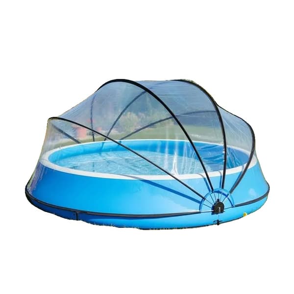 Pool Dome Cover, Holdbart PVC Materiale, Forhindrer Indtrængen af Affald,klar