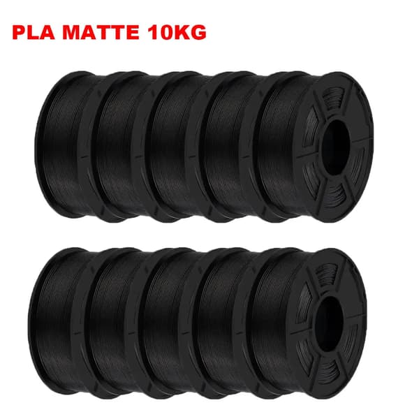3D Printer Filament, PLA META, Miljøvenligt Materiale,PLA MATTE Sort