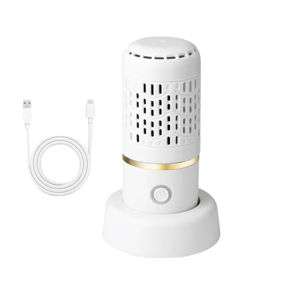 Frukt- och grönsaksdiskmaskin, trådlös drift, kompakt design,VIT
