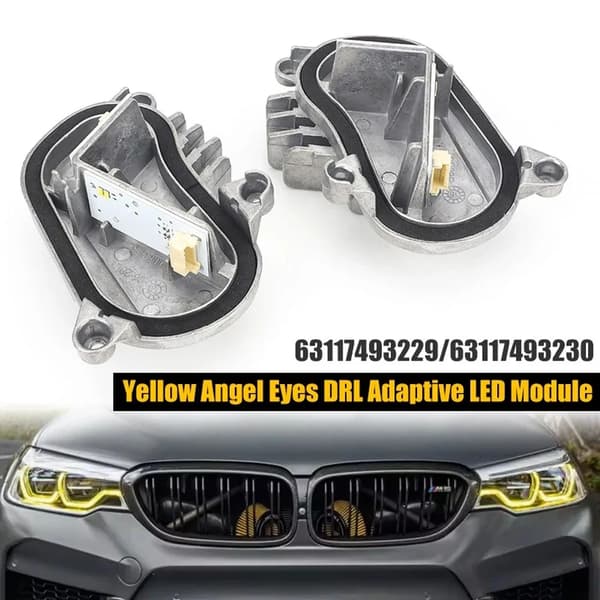 LED-moduler, Gult ljus, Enkel installation,2PCS