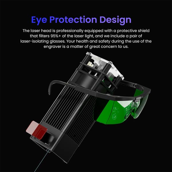 Lasergravyr, Hög Precision, Snabb Hastighet,LÄNGRE Ray5 Mini 5.5W, EU