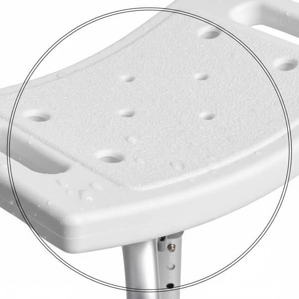 Brusebadsæde, Justerbar Højde, Robust Design,hær grøn