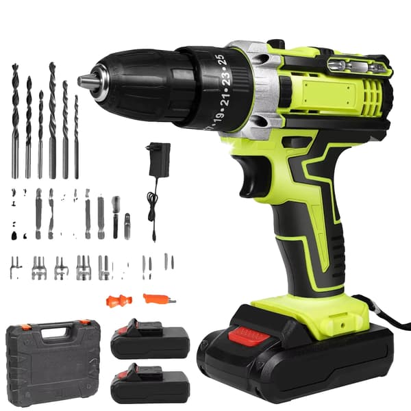 Impact Driver, Brushless Motor, 25 Torque Settings, Style B - 2 Batteries