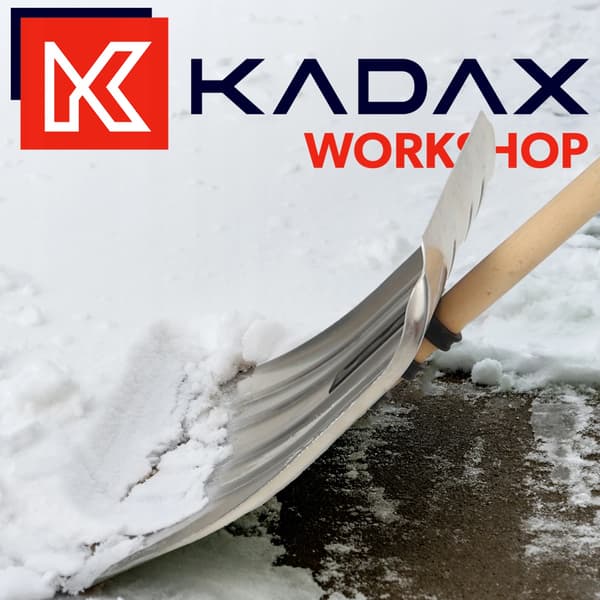Snöskyffel, Ergonomisk Design, Hållbar Aluminiumkonstruktion,Silver