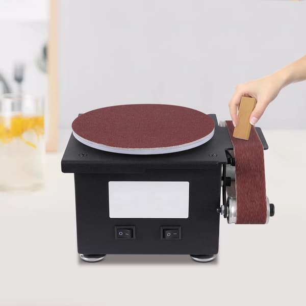 Båndsliber, Mini Design, Variabel Hastighedskontrol,sort