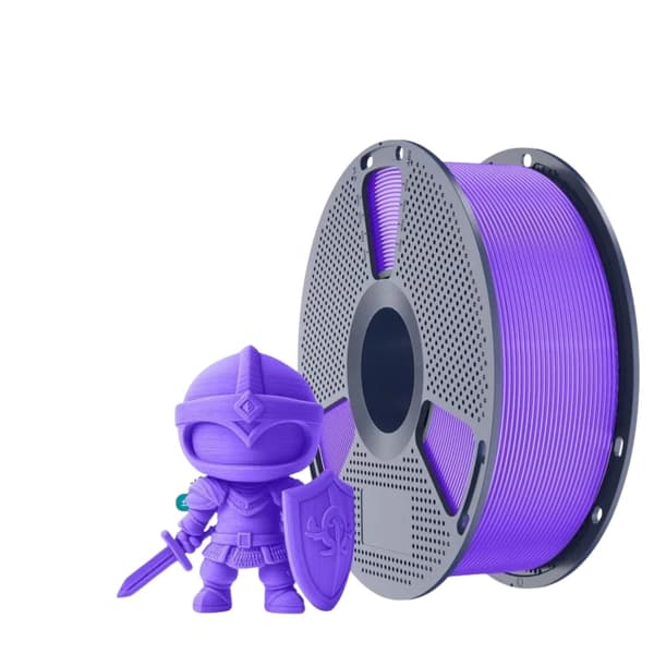 PLA Filament, Mat Finish, Passer til de fleste FDM 3D-printere,Lilla