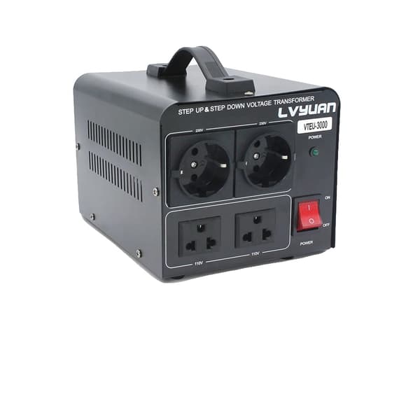 Transformator, Bidirektionell Spänningskonvertering, Kompakt Design,3000W 2EU 2US