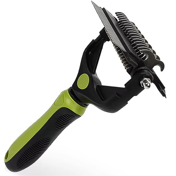 Børste til pleje, Uldfjerner, Ergonomisk design,grøn