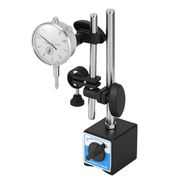 Mikrometer testdisplay, magnetisk bas, 0,01 mm noggrannhet, 1 st