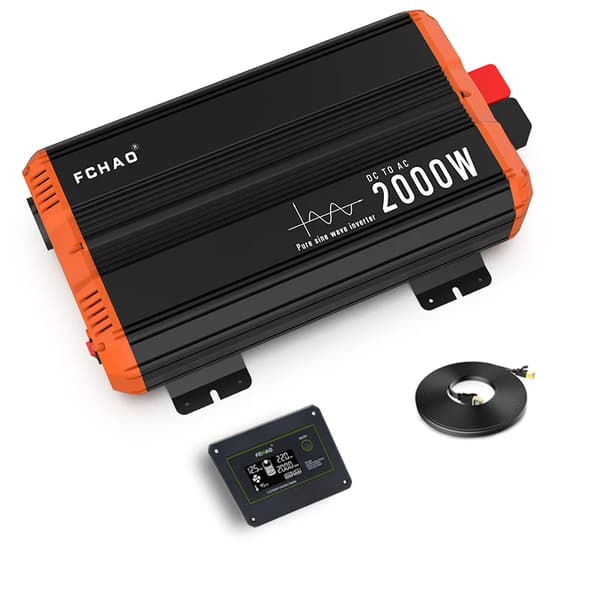 Strömväxlare, Ren sinusvåg, Kompakt design,PST-2000W-12V