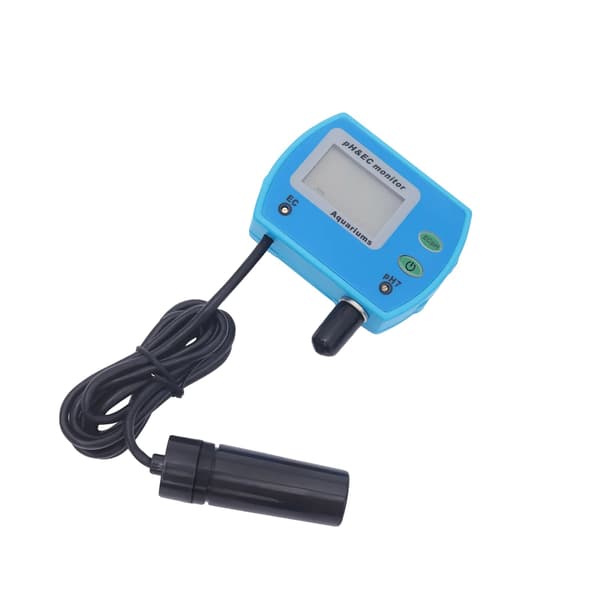pH Meter, Dobbelt Målekapacitet, Præcise Målinger,Blå