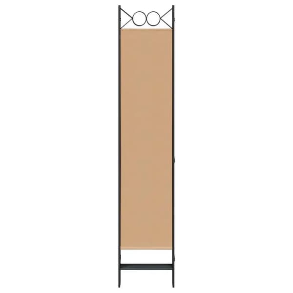 Rumsavdelare, Tygmaterial, Fällbar Design,Choklad