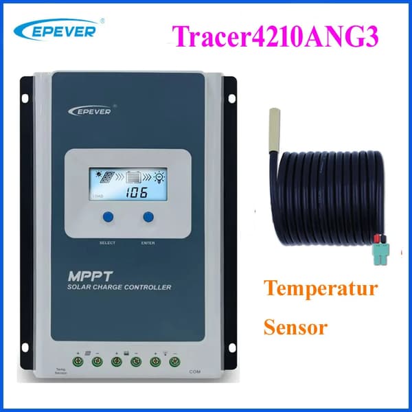 Solcellelader, Effektiv Energiadministration, Alsidig Kompatibilitet,4210ANG3 med sensor