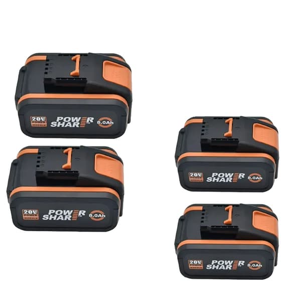 Batteri, 20V Litiumjon, 8000mAh Kapacitet, 20V 8.0Ah X 4