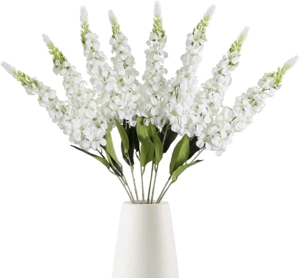 Konstgjorda Blommor, 5-pack, Heminredning,Beige, L-a