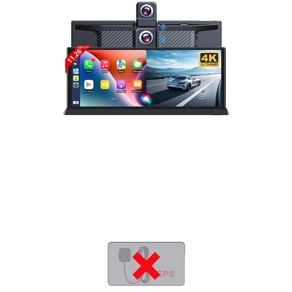 Carplay, Dashcam, Android Auto, Kaksoislinsvideoennätin,T368-DVR+Z2+Z032