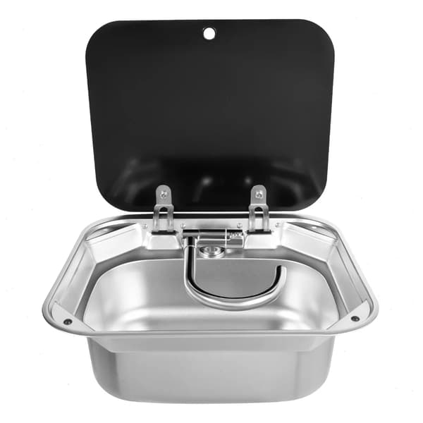 Diskho, Rostfritt Stål, Härdat Glaslock,Silver