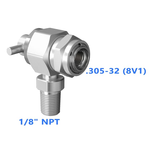 Nitrogenregulator, højtryksmodstand, ingen tab ved påfyldning,Adapter KUN
