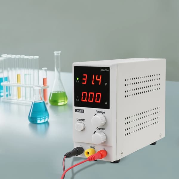 Reglerad Strömförsörjning, LED-display, Intelligent Kylsystem,Silver