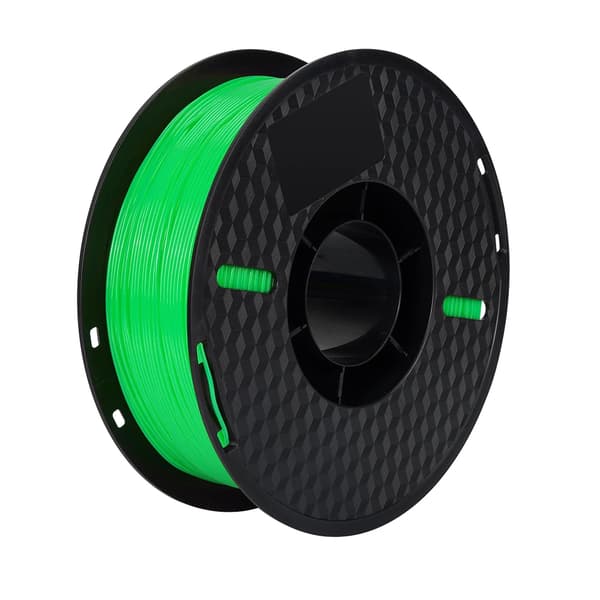 3D-printer filament, sammenfiltret, høj kvalitet,TPU Grøn