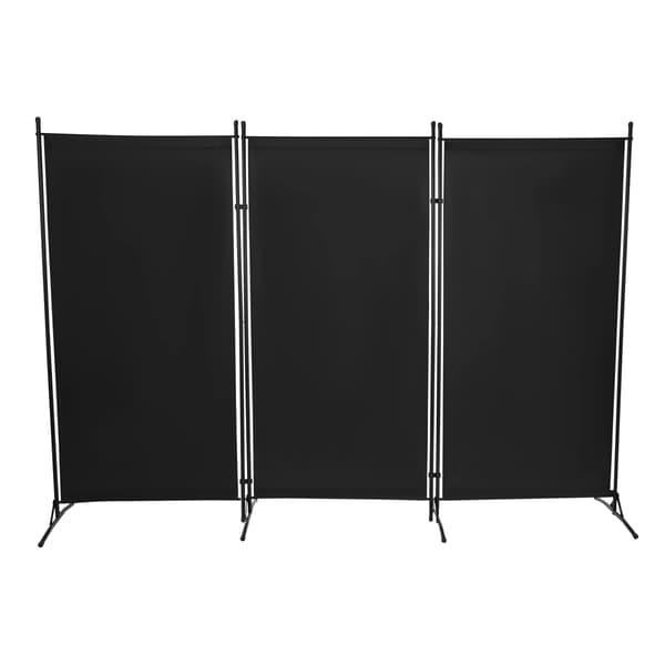 Rummdivider, Uigennemsigtig Design, Robust Konstruktion,2.6x1.8m, Mørk Grå